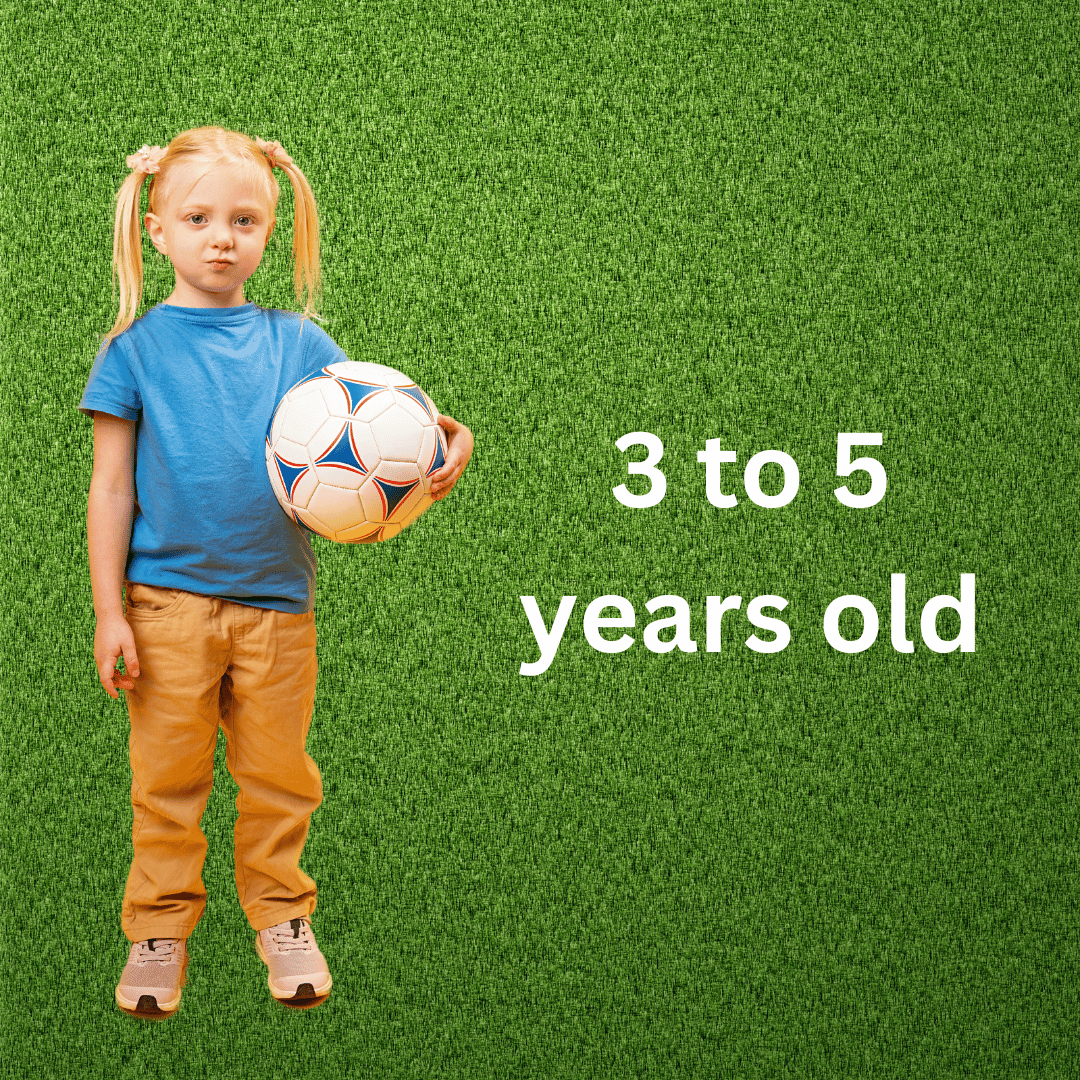 Girl with soccer ball